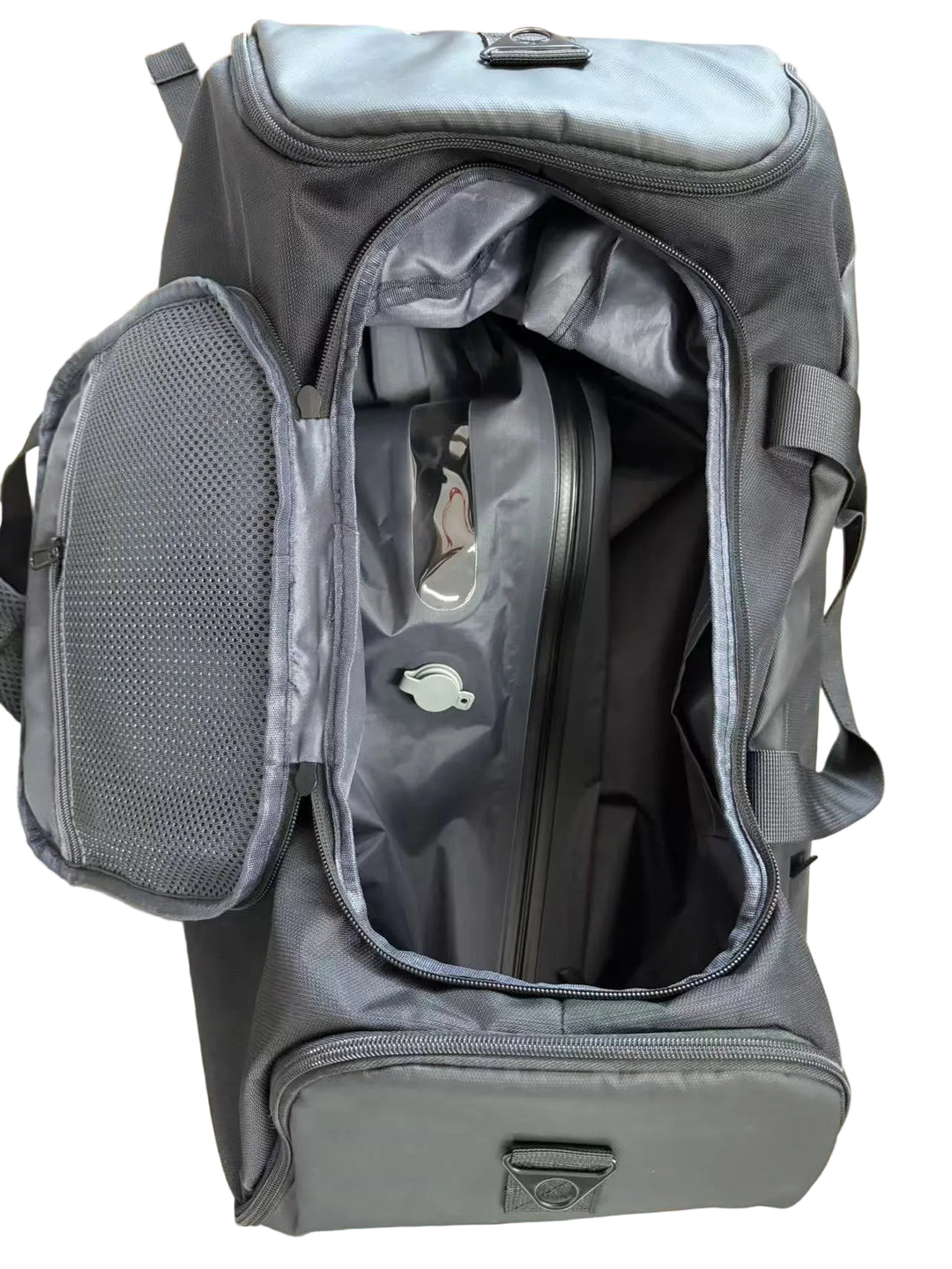 Unisex Duffelbag med Flere Rom og Justerbar Skulderstropp 0