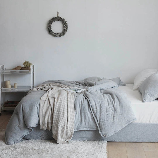 Unisex Dyne Vendbar med Prikkete Tufting for Året Rundt Komfort 3