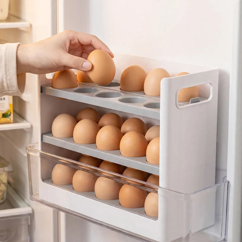 Unisex Eggoppbevaringsboks Praktisk og Plassbesparende 2