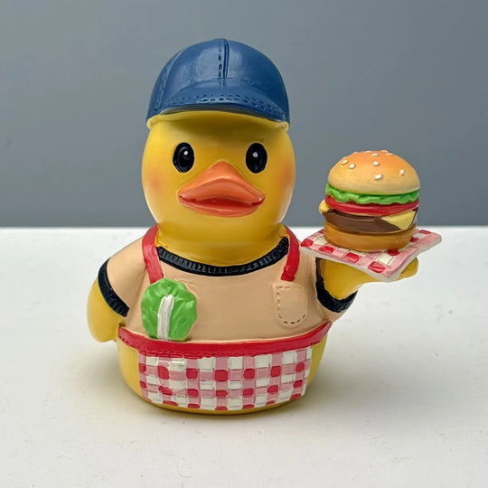 Unisex Gummiand Grillmester Lekefigur 1