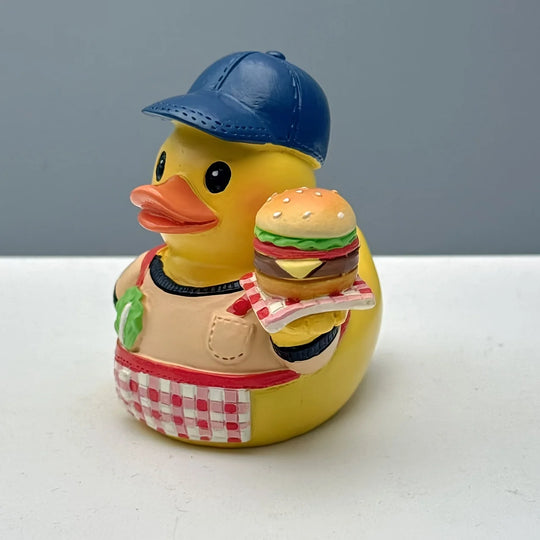 Unisex Gummiand Grillmester Lekefigur 3