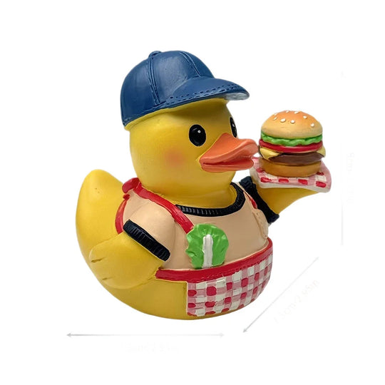 Unisex Gummiand Grillmester Lekefigur 4