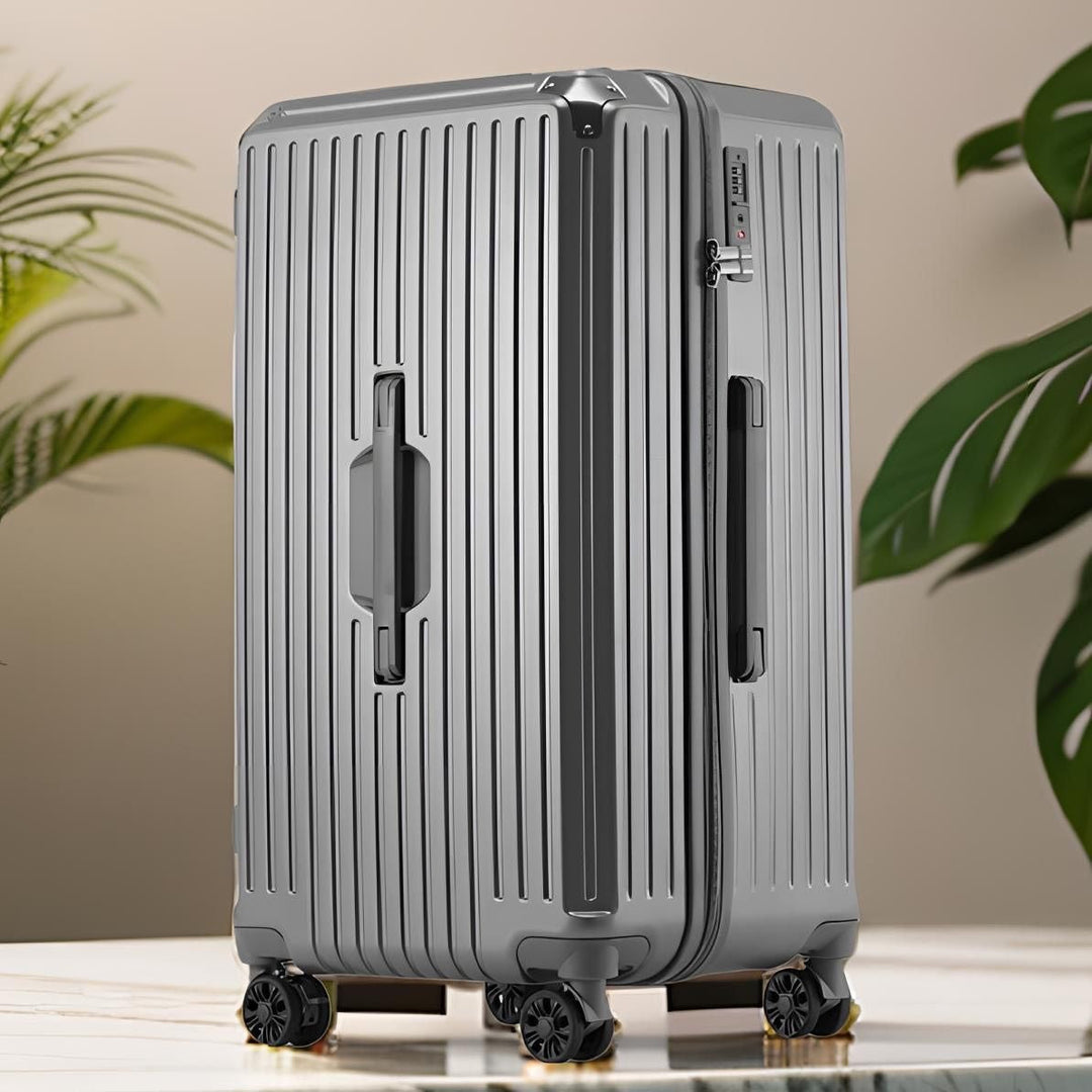 Unisex Hard-Shell Trolley med Dobbel Lås og 360° Hjul 1