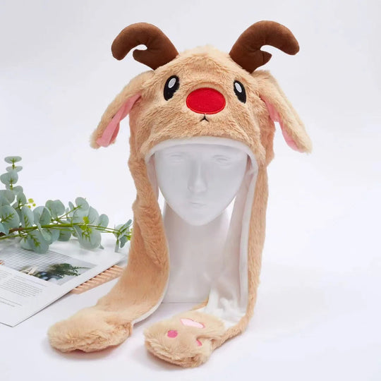 Unisex Hatt med Bevegelige Ører 11