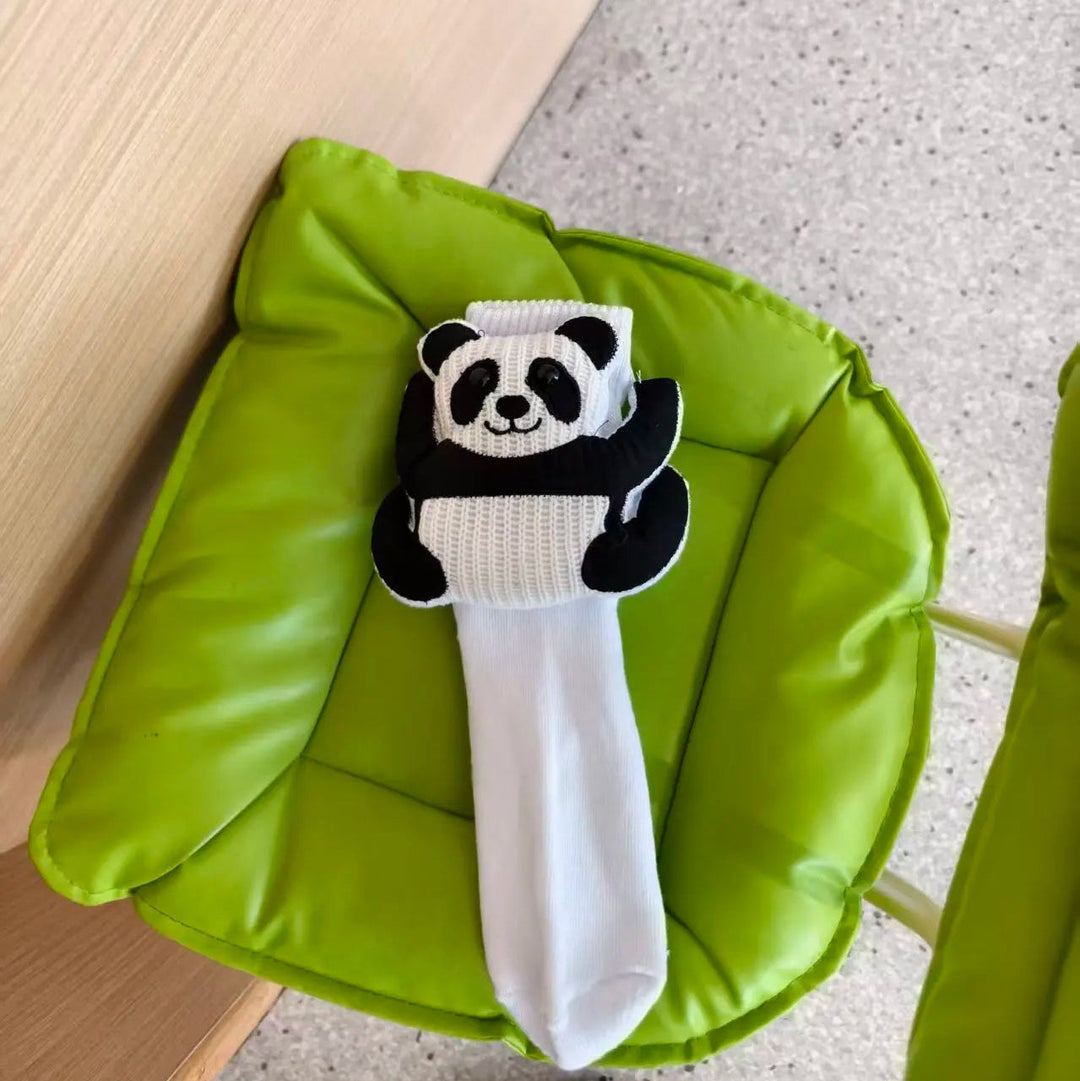 Unisex Hussokker med 3D Dyreaksent Fluffy Komfort 16