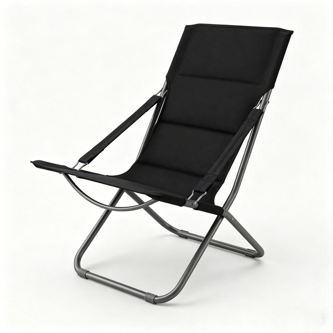 Unisex Hvilestol Sammenleggbar med Ergonomisk Design 3
