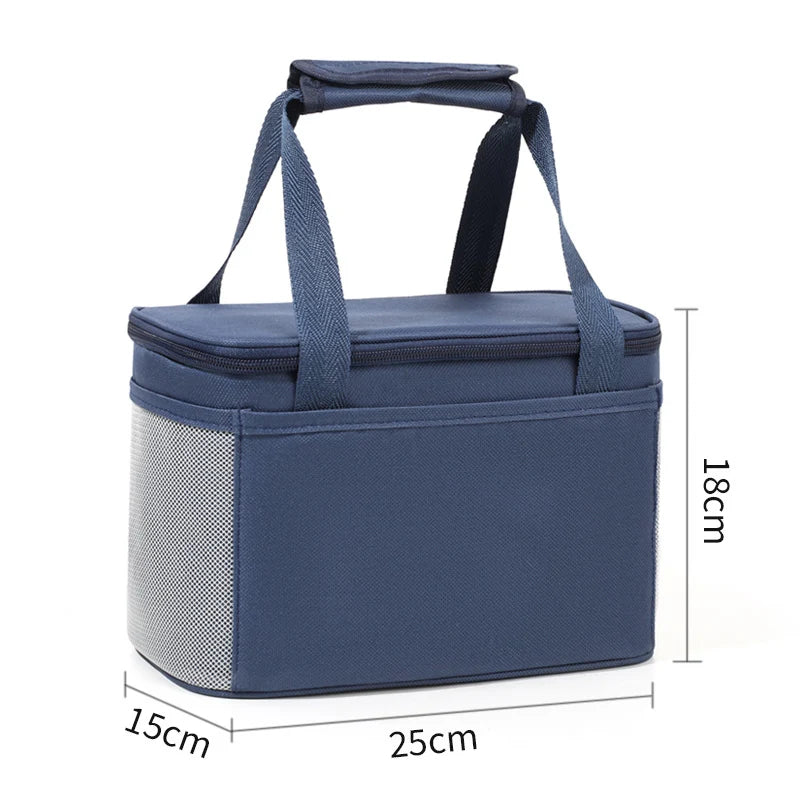 Unisex Isolert Lunsjkjølebag Multifunksjonell 5