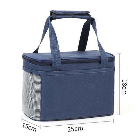 Unisex Isolert Lunsjkjølebag Multifunksjonell 5