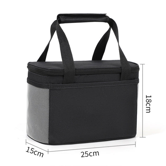 Unisex Isolert Lunsjkjølebag Multifunksjonell 6