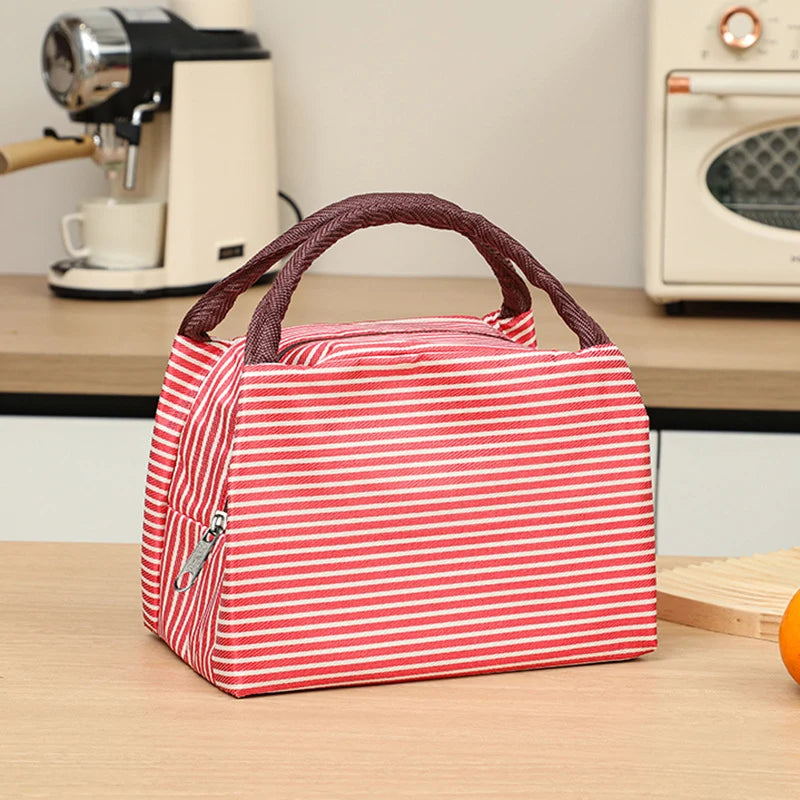Unisex Isolert Lunsjkjølebag Praktisk og Romslig 7