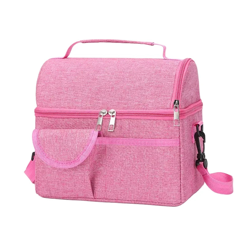 Unisex Isolert Lunsjveske Praktisk Moderne Design 0