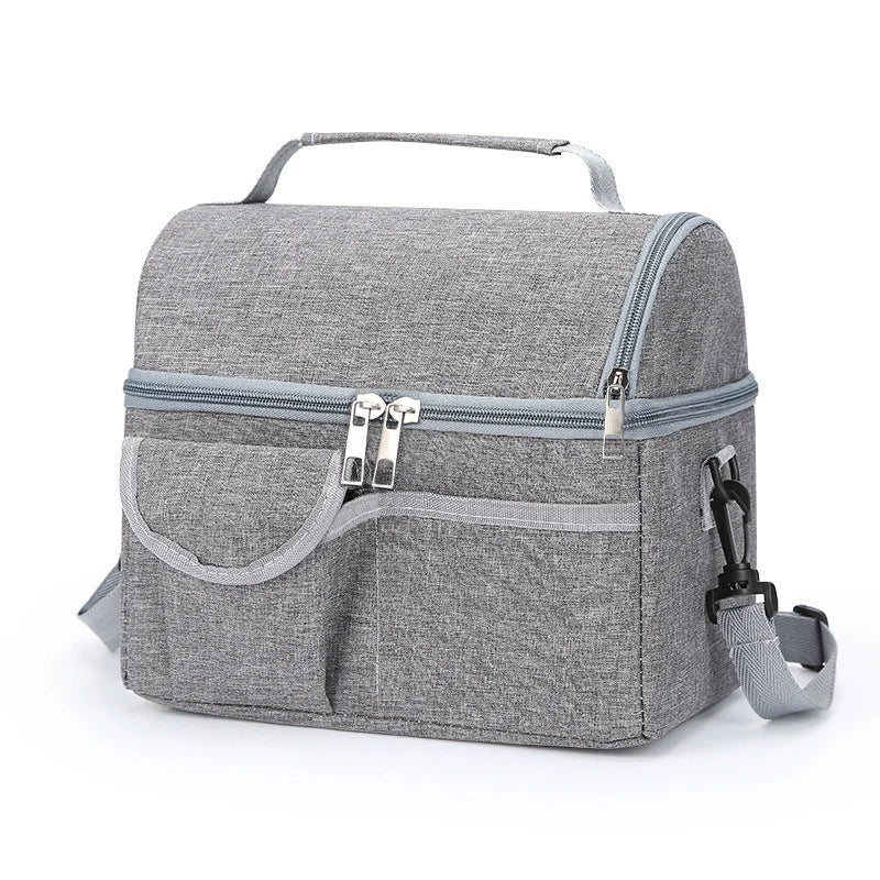 Unisex Isolert Lunsjveske Praktisk Moderne Design 6