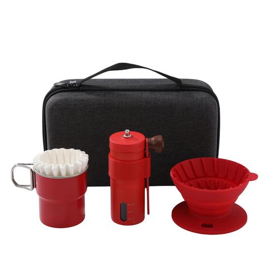 Unisex Kaffesett Pour-Over Bærbar Brygging Moderne Design 4
