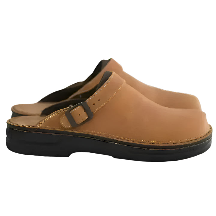Unisex Klomper Suede Slip-On med Justerbar Spenne 0