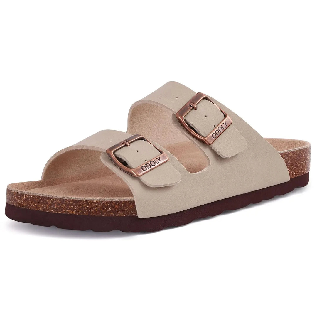 Unisex Korksåle Klokker med Justerbare Spenner 7