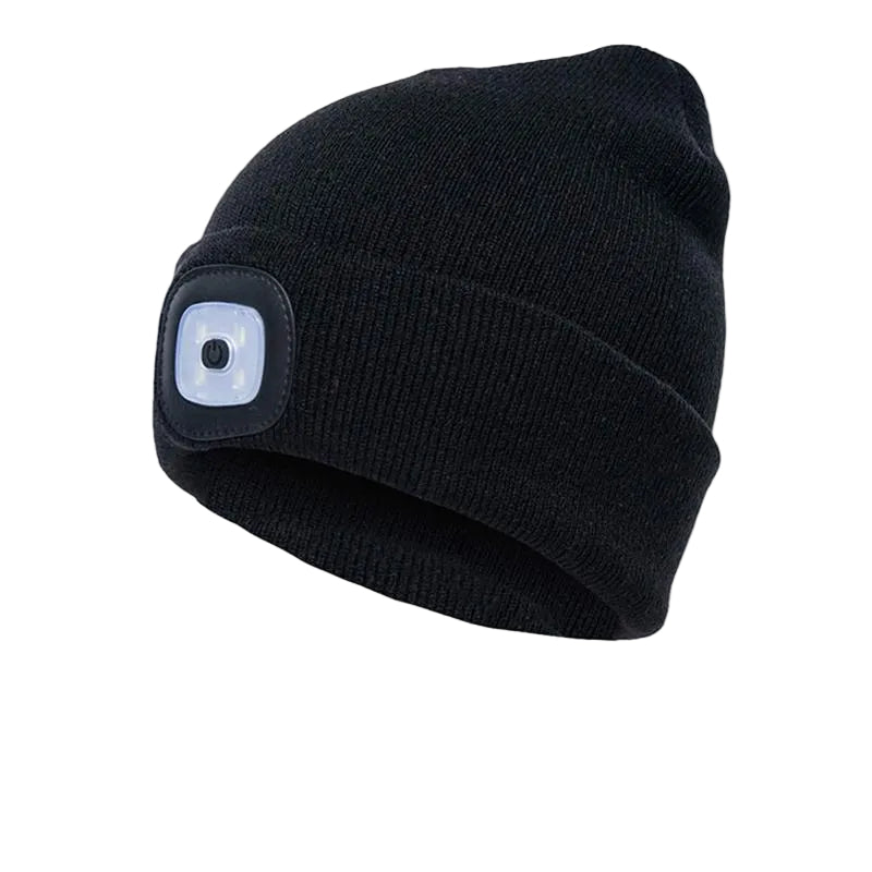 Unisex LED Hodelykt Lue med Avtakbar Lys 2