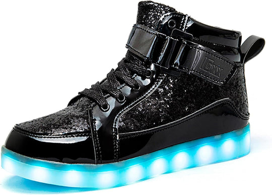 Unisex LED Sneakers Med Oppladbar Belysning 10