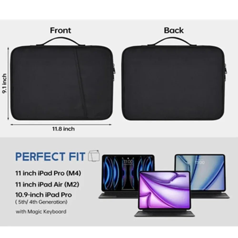 Unisex Laptopveske Vanntett Støtsikker Slank Design 5