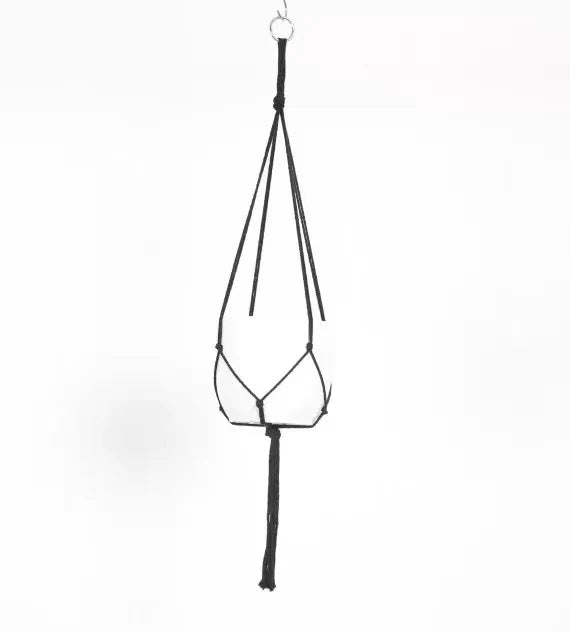 Unisex Makramé Planteholder Hengende Dekor 0