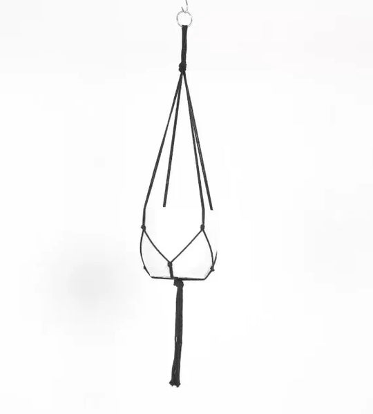 Unisex Makramé Planteholder Hengende Dekor 0
