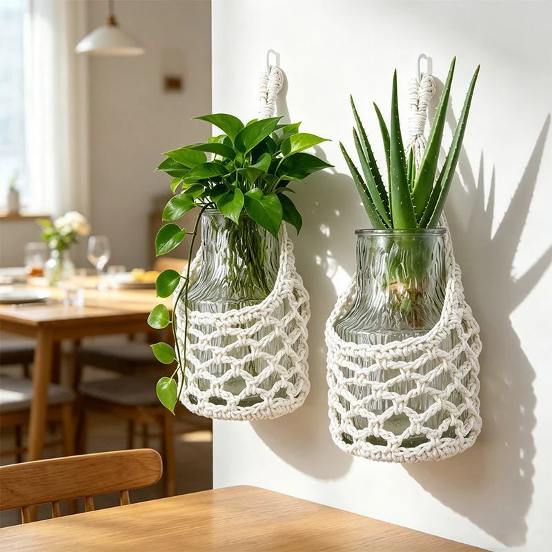 Unisex Makramé Planteoppheng Bohemsk Stil 1