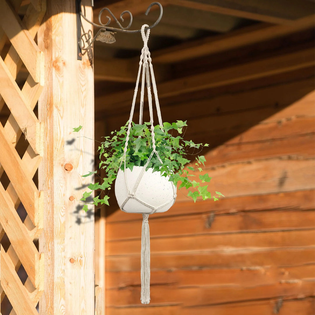 Unisex Makramé Planteoppheng Håndlaget 3