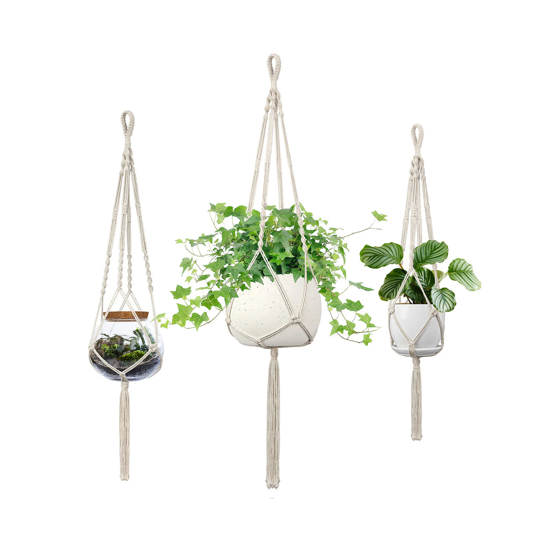 Unisex Makramé Planteoppheng Håndlaget 4