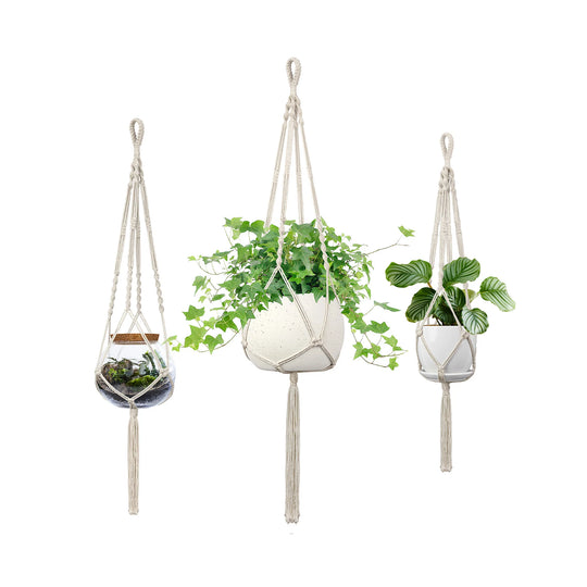 Unisex Makramé Planteoppheng Håndlaget 4