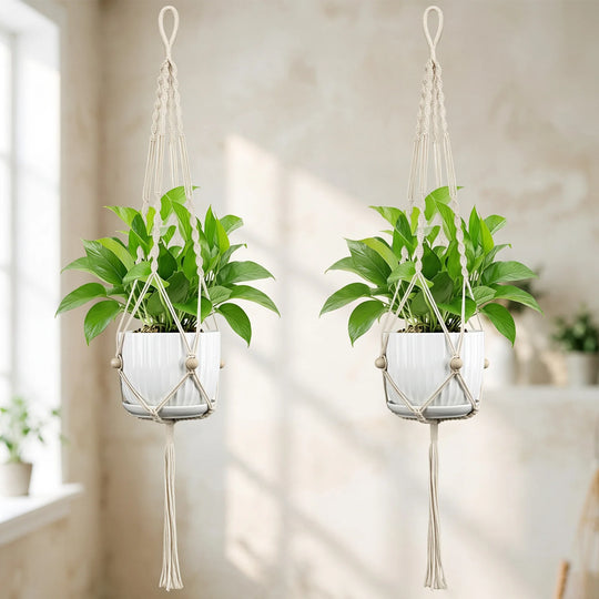 Unisex Makramé Planteoppheng Håndlaget Design 1