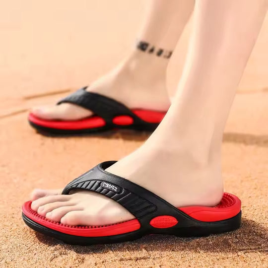 Unisex Massasjetøfler med Akupressurdesign 11