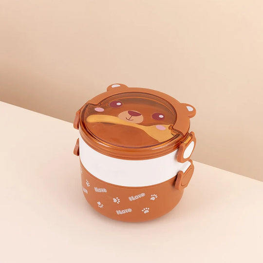 Unisex Matoppbevaringsbeholder med Panda-design 6