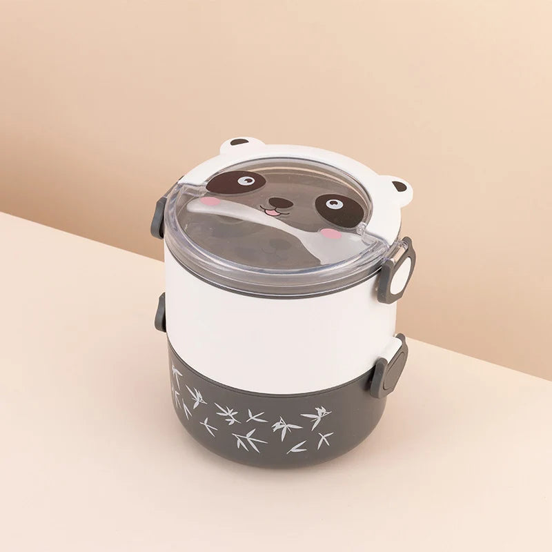 Unisex Matoppbevaringsbeholder med Panda-design 7
