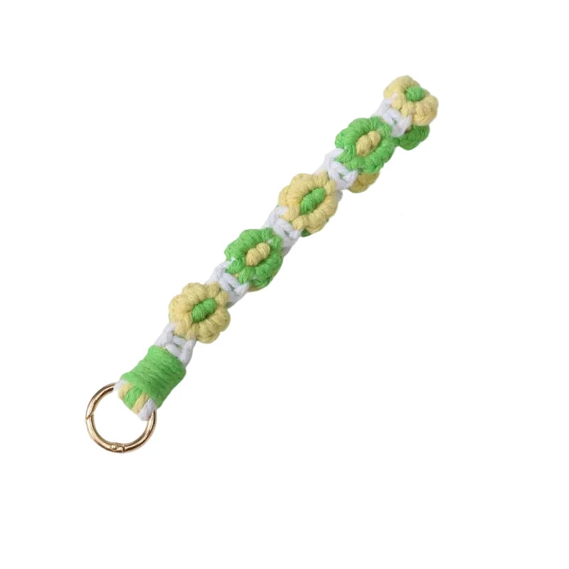 Unisex Nøkkelring med Blomstermønster 0
