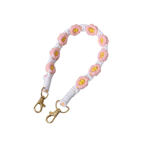 Unisex Nøkkelring med Blomstermønster 8