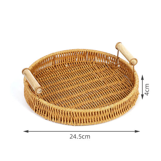 Unisex Oppbevaringsbrett Håndlaget Vevd Design 9