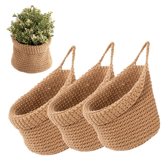 Unisex Oppbevaringskurv Håndlaget Vevd Design 5