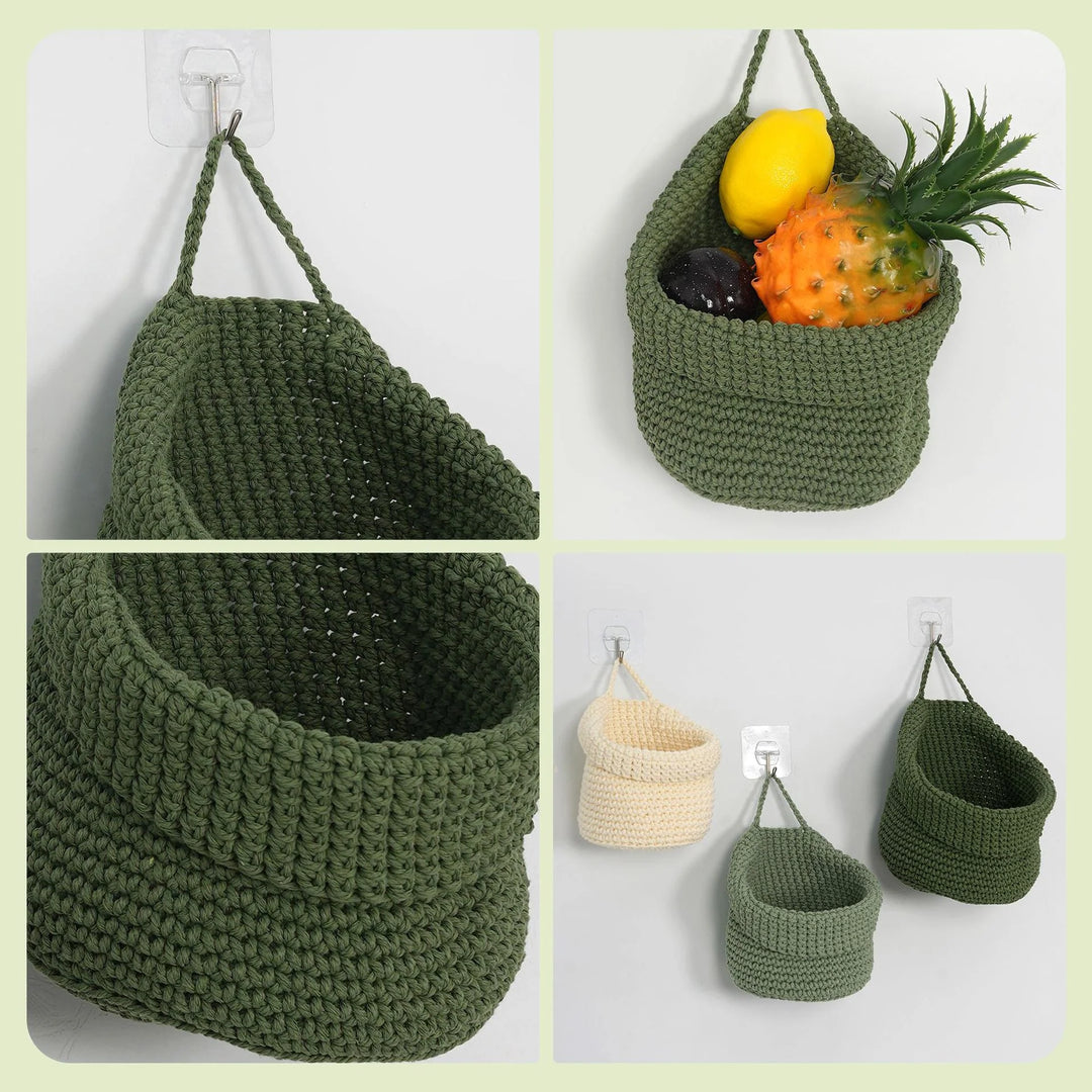 Unisex Oppbevaringskurv Håndvevd Bohemsk Stil 2