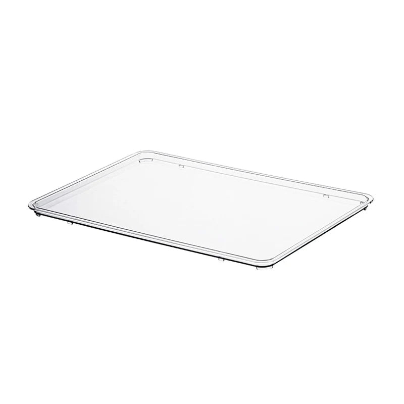 Unisex Oppbevaringslokk Flatt Gjennomsiktig Design 0