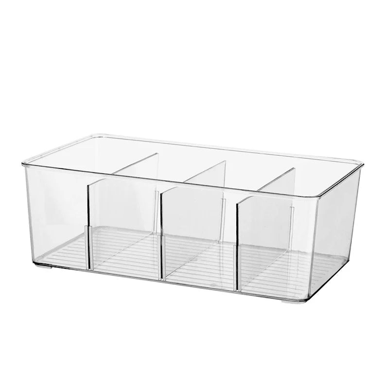 Unisex Oppbevaringslokk Flatt Gjennomsiktig Design 6