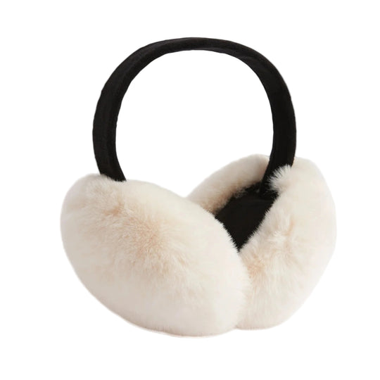 Unisex Ørevarmere i Fuskepels Sammenleggbar Vinterstil 0