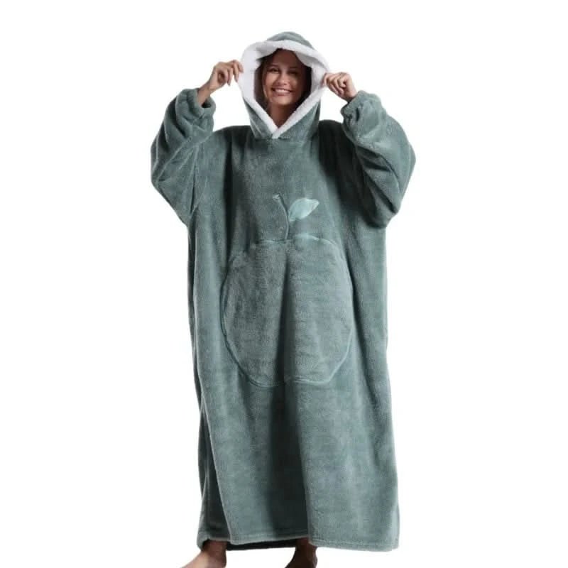 Unisex Oversized Hettegenser for Avslapning 10