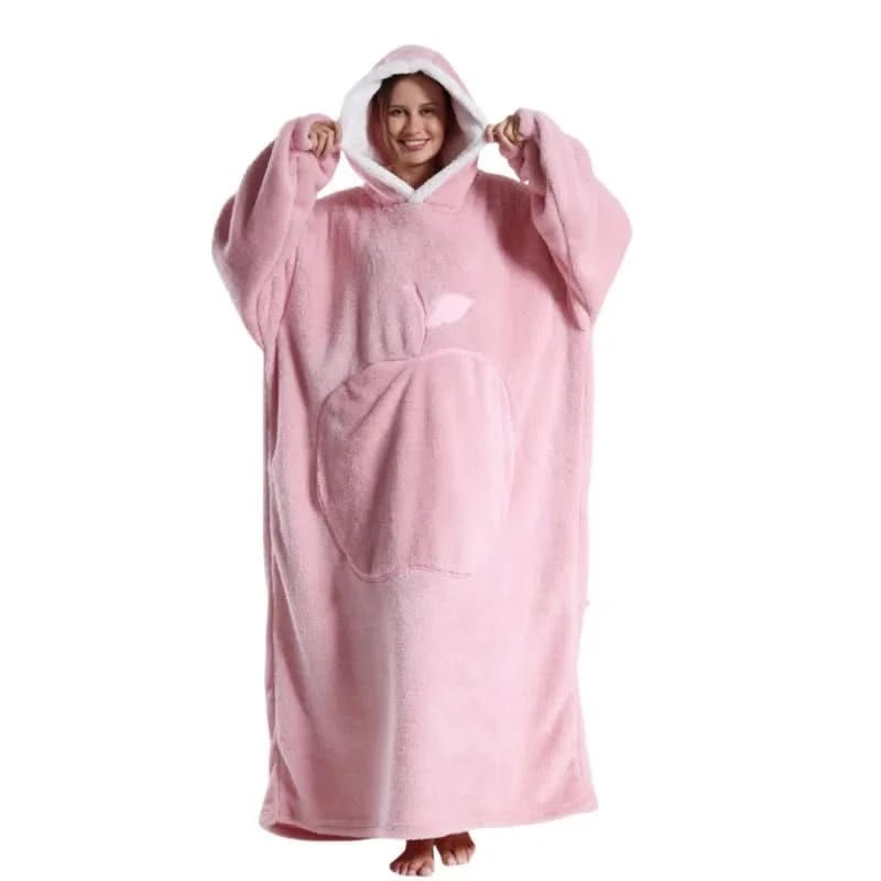 Unisex Oversized Hettegenser for Avslapning 13