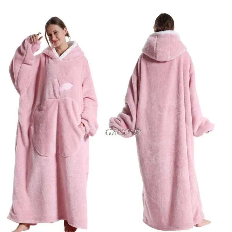 Unisex Oversized Hettegenser for Avslapning 2