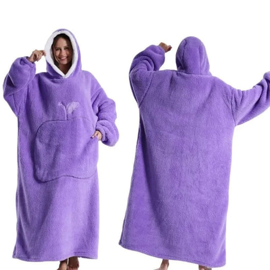 Unisex Oversized Hettegenser for Avslapning 5