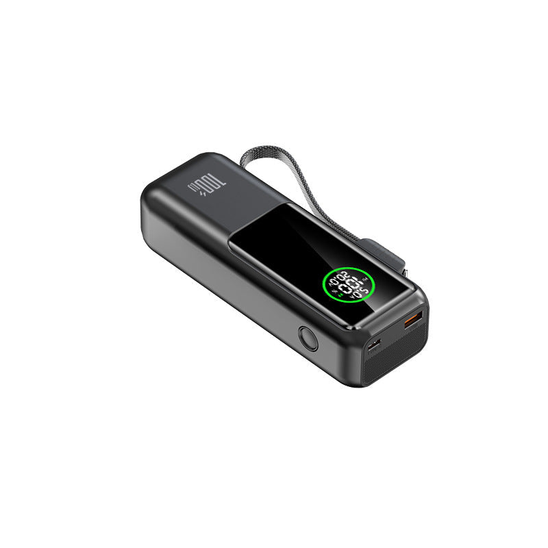 Unisex Powerbank med LED-display og hurtiglading 0