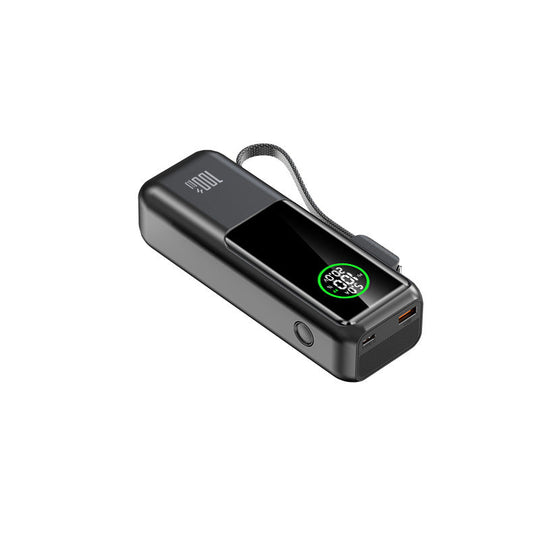 Unisex Powerbank med LED-display og hurtiglading 0