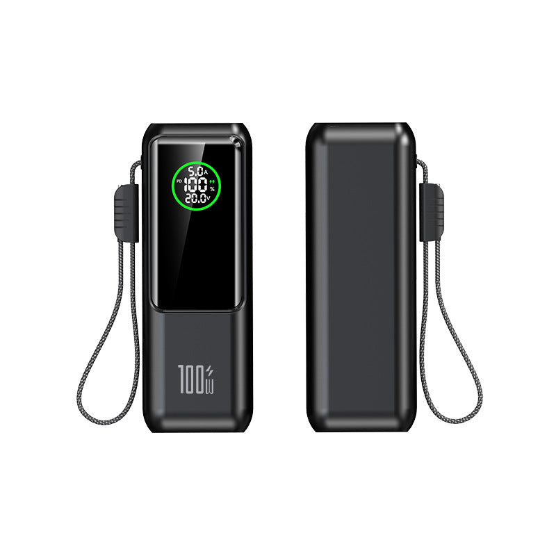 Unisex Powerbank med LED-display og hurtiglading 3
