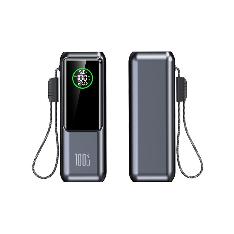 Unisex Powerbank med LED-display og hurtiglading 4