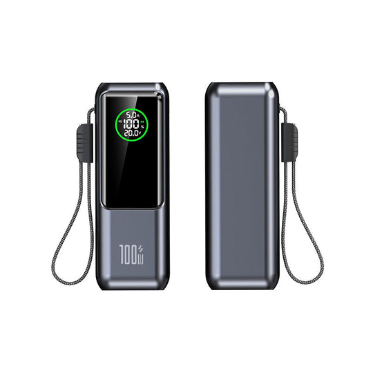 Unisex Powerbank med LED-display og hurtiglading 4