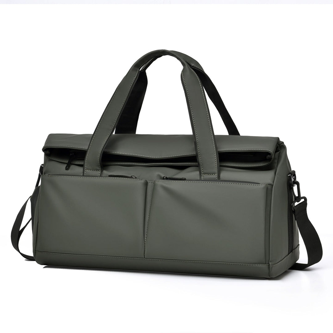 Unisex Reiseduffle Romslig Design Med Flere Lommer 4